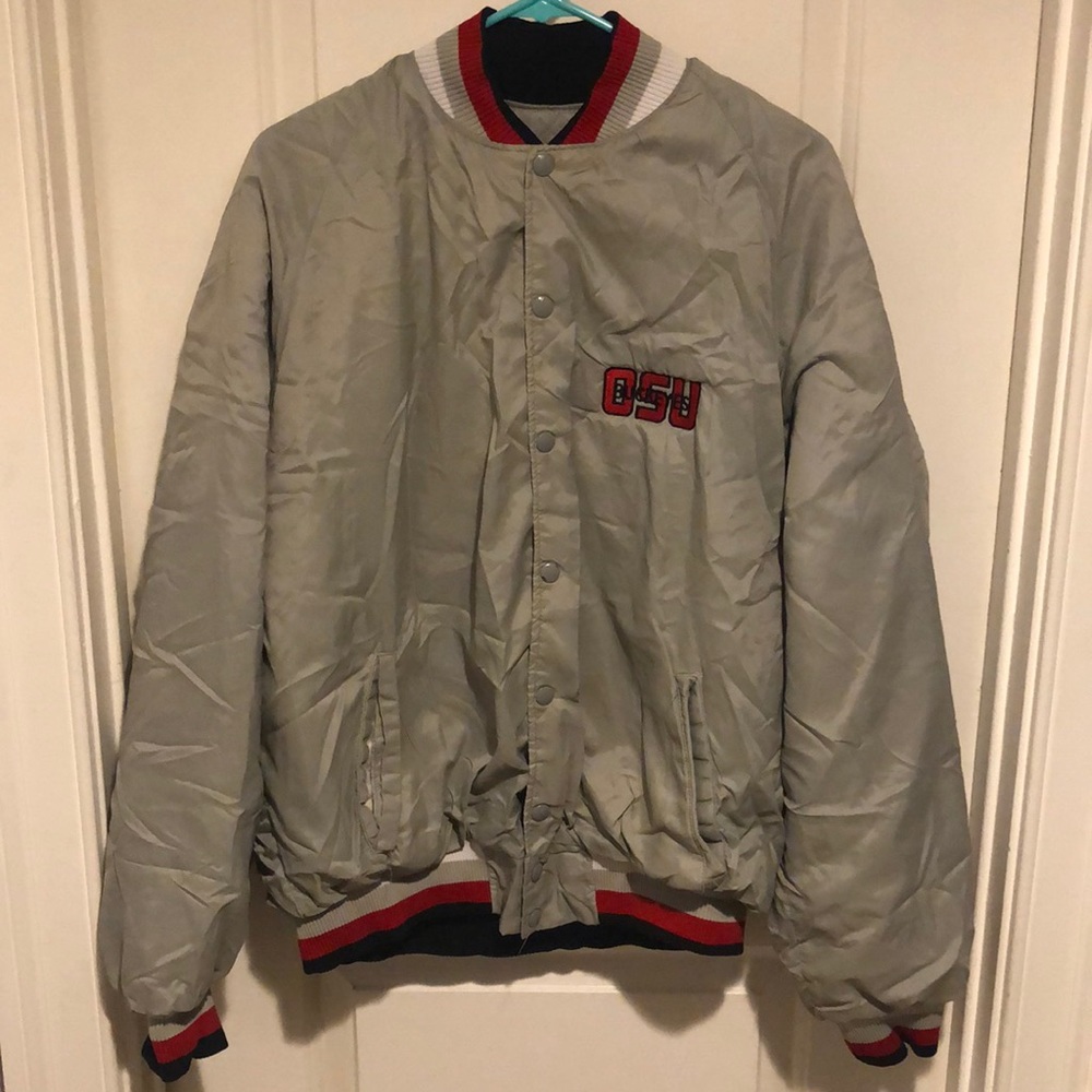 Ohio State Bomber Varsity Jacket Vintage